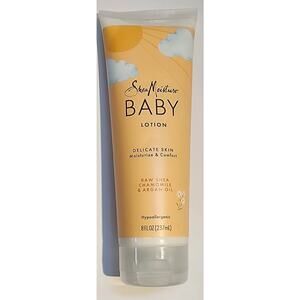 Lot of 2 - Shea Moisture BABY LOTION - Delicate Skin, Hypoallergenic - 8 fl oz